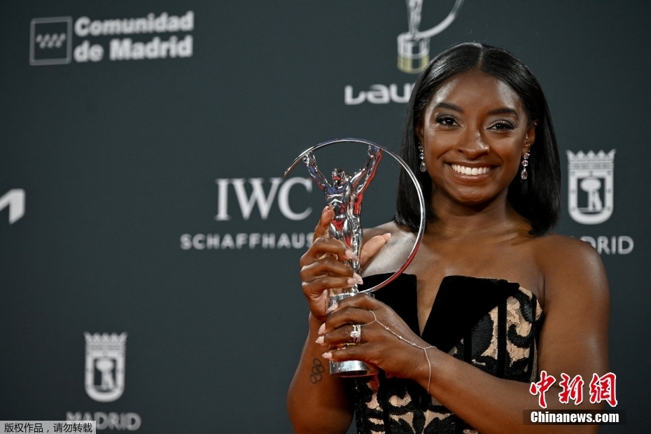 中国游泳选手蒋裕燕首获劳伦斯最佳残疾人运动